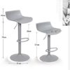 YOUNIKE-Tabouret-de-bar-en-2-parties-Hauteur-rglable-Avec-dossier-pivotant-Tabouret-de-bar-moderne-Rglable-Pivotant-180-kg-Gris-0-0 YOUNIKE-Tabouret-de-bar-en-2-parties-Hauteur-rglable-Avec-dossier-pivotant-Tabouret-de-bar-moderne-Rglable-Pivotant-180-kg-Gris-0-0