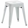 CLP-Lot-De-4-Tabourets-Bas-Armin-en-Mtal-I-Sige-sans-Dossier-Empilable-I-Tabouret-Bas-Carr-Multi-Usage-I-Charge-Max-200-kg-0-0