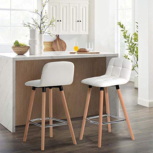 ModernLuxe-Lot-de-2-tabourets-de-bar-en-simili-cuir-pour-petit-djeuner-cuisine-et-table-en-bois-Gris-0-0