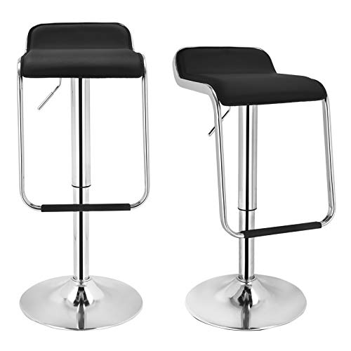 Tabouret-de-Bar-Lot-de-2-Chaise-de-Bar-Reglable-en-Hauteur-Chaise-Haute-Cuisine-en-Similicuir-360Rotatif-avec-Repose-Pieds-Capacit-150KGNoir-0