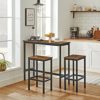 VASAGLE-Ensemble-Table-de-Salle–Manger-Table-de-Bar-et-chaises-de-Bar-Table-Haute-et-Tabouret-Cadre-en-Acier-Style-Industriel-Marron-Rustique-et-Noir-LBT218B01-0-0 VASAGLE-Ensemble-Table-de-Salle–Manger-Table-de-Bar-et-chaises-de-Bar-Table-Haute-et-Tabouret-Cadre-en-Acier-Style-Industriel-Marron-Rustique-et-Noir-LBT218B01-0-0