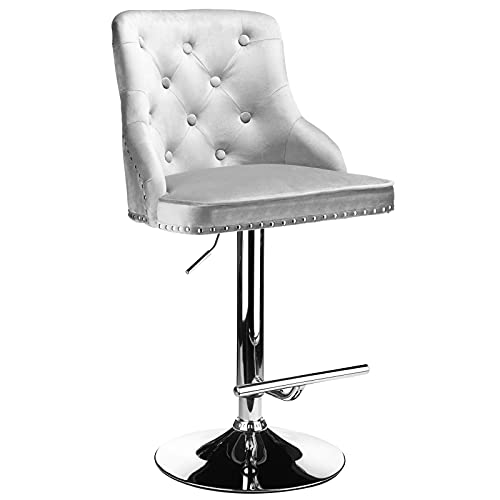 BlueOcean-Furniture-Tabourets-de-bar-de-cuisine-en-velours-lgant-avec-dossier-chrom-et-tabouret-pivotant-pour-bar-comptoir-cuisine-chambre--coucher-et-maison-0