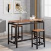 Ensemble-de-table-de-bar-avec-2-tabourets-de-bar-et-de-cuisine-Style-industriel-Pour-salle–manger-salon-cuisine-Marron-et-noir-0-0 Ensemble-de-table-de-bar-avec-2-tabourets-de-bar-et-de-cuisine-Style-industriel-Pour-salle–manger-salon-cuisine-Marron-et-noir-0-0