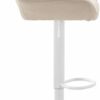 CLP-Lot-De-2-Tabourets-De-Bar-Braga-Tissu-I-Rglable-En-Hauteur-Et-Pivotant-I-Pied-Et-Repose-pieds-En-Mtal-0-2 CLP-Lot-De-2-Tabourets-De-Bar-Braga-Tissu-I-Rglable-En-Hauteur-Et-Pivotant-I-Pied-Et-Repose-pieds-En-Mtal-0-2