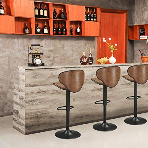 DICTAC-Rglable-Tabouret-de-Bar-pivotant-Tabouret-Bar-lot-2-Vintage-Marron-Tabouret-Bar-Cuisine-Industriel-Chaises-de-Bar-de-Petit-djeuner-avec-Dossier-Rtro-Tabouret-Bar-Rotatif-0-0