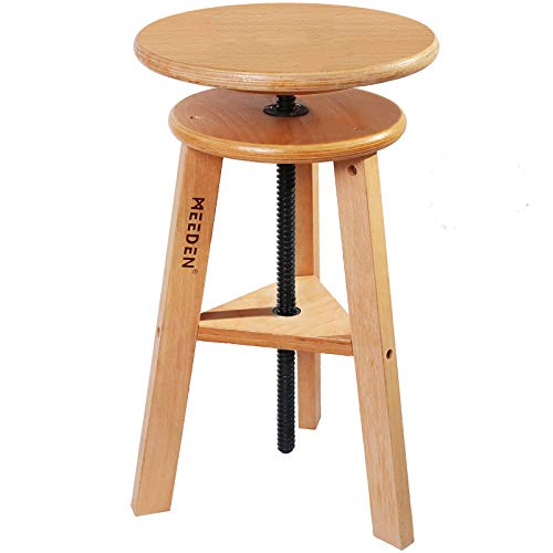 MEEDEN-Tabouret-de-Dessin-en-Bois-Avec-Hauteur-RglableTabouret-DartisteTabouret-de-Bar-en-BoisTabouret-de-CuisineTabouret-de-BureauParfait-Pour-le-Studio-DartisteUsage-DomestiqueCuisineBars-0