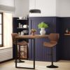 SONGMICS-Lot-de-2-tabourets-de-Cuisine-avec-Structure-en-mtal-Surface-en-Similicuir-Repose-Pieds-Hauteur-rglable-Montage-Facile-Vintage-Marron-fonc-0-1 SONGMICS-Lot-de-2-tabourets-de-Cuisine-avec-Structure-en-mtal-Surface-en-Similicuir-Repose-Pieds-Hauteur-rglable-Montage-Facile-Vintage-Marron-fonc-0-1