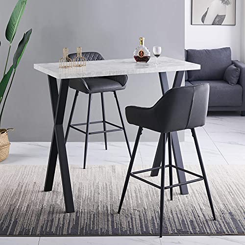 JaHECOME-Tabouret-de-bar-rembourr-en-velours-avec-repose-pieds-accoudoir-de-cuisine-tabouret-haut-support-Black-Metal-Legs-pour-la-maison-la-cuisine-et-le-comptoir-0-1