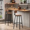 VASAGLE-Lot-de-2-Chaises-de-Bar-Tabourets-Hauts-avec-Dossier-Sige-de-Cuisine-Cadre-en-Acier-Montage-Facile-Sige-de-732-cm-de-Haut-Style-Industriel-Marron-Rustique-et-Noir-LBC026B01V1-0-1 VASAGLE-Lot-de-2-Chaises-de-Bar-Tabourets-Hauts-avec-Dossier-Sige-de-Cuisine-Cadre-en-Acier-Montage-Facile-Sige-de-732-cm-de-Haut-Style-Industriel-Marron-Rustique-et-Noir-LBC026B01V1-0-1