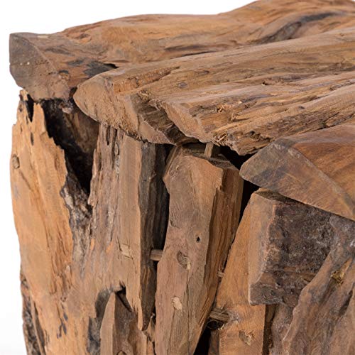 Banc-en-bois-de-teck-30-30-x-30-x-30-cm-H-x-l-x-P-En-bois-recycl-rod-Tabouret-en-bois-naturel-Design-shabby-0-2