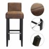 SONGMICS-lot-de-2-tabourets-de-bar-chaises-avec-dossier-bas-et-repose-pieds-chaises-hautes-et-rembourres-en-PU-hauteur-dassise-76-cm-pieds-en-bois-massif-brune-et-noire-LDC32BR-0-2 SONGMICS-lot-de-2-tabourets-de-bar-chaises-avec-dossier-bas-et-repose-pieds-chaises-hautes-et-rembourres-en-PU-hauteur-dassise-76-cm-pieds-en-bois-massif-brune-et-noire-LDC32BR-0-2