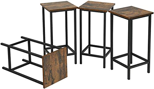GIANTEX-Lot-de-4-Tabourets-de-Bar-Industriel-en-Bois-avec-Repose-PiedChaise-Empilable-pour-CuisineRestaurantCaftriaNoir-0-1