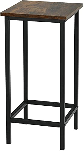GIANTEX-Lot-de-4-Tabourets-de-Bar-Industriel-en-Bois-avec-Repose-PiedChaise-Empilable-pour-CuisineRestaurantCaftriaNoir-0-2