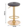 WOLTU-Tabouret-de-Bar-Lot-de-2-Pivotant-Chaise-de-Bar-Ergonomique-avec-Repose-Pieds-Tabouret-Rond-Haut-Mtallique-Hauteur-Rglable-61-82cm-pour-Chambre-Comptoir-Caftria-1984-0-1 WOLTU-Tabouret-de-Bar-Lot-de-2-Pivotant-Chaise-de-Bar-Ergonomique-avec-Repose-Pieds-Tabouret-Rond-Haut-Mtallique-Hauteur-Rglable-61-82cm-pour-Chambre-Comptoir-Caftria-1984-0-1