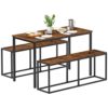 HOOBRO-Banc-Bancs-de-Salle–Manger-120-cm-Sige-pour-Cuisine-Sige-de-Petit-djeuner-de-Style-Industriel-Mtallique-Robuste-Facile–Assembler-pour-Cuisine-Salon-Chambre-EBF12CD01-0-1 HOOBRO-Banc-Bancs-de-Salle–Manger-120-cm-Sige-pour-Cuisine-Sige-de-Petit-djeuner-de-Style-Industriel-Mtallique-Robuste-Facile–Assembler-pour-Cuisine-Salon-Chambre-EBF12CD01-0-1