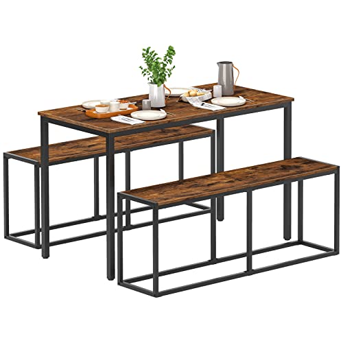HOOBRO-Banc-Bancs-de-Salle--Manger-120-cm-Sige-pour-Cuisine-Sige-de-Petit-djeuner-de-Style-Industriel-Mtallique-Robuste-Facile--Assembler-pour-Cuisine-Salon-Chambre-EBF12CD01-0-1