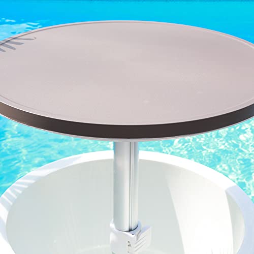 SKYLANTERN-Table-de-Jardin-Extrieur-avec-Bassine--Glaon-pour-Boissons-Fraches-Table-dAppoint-Hauteur-Rglable-Effet-Rotin-Table-Bar-Glacire-Intgre-0-1