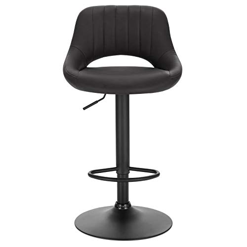EUGAD-e914-Tabouret-de-Bar-Chaise-de-Bar-Lot-de-4Tabouret-de-Cuisine-avec-Similicuir-Assise-et-mtal-Pieds-0-2