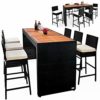 Deuba-Bar-de-Jardin-61–polyrotin-Noir–Coussins-Inclus–Plateau-de-Table-en-Acacia-Ensemble-Table-et-chaises-Tabouret-terrasse-Balcon-0-1