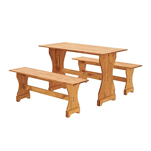 Ensemble-Table-2-Bancs-en-Pin-Massif-pour-Salle--Manger-Cuisine-Sjour-Caf-0