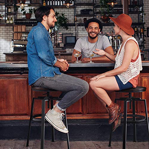 RELAX4LIFE-Tabouret-de-Bar-Industriel-Lot-de-2-avec-Repose-Pieds-et-Sige-Pivotant--360-Rglable-en-Hauteur-Tabourets-Mtal-avec-Coussinets-Antidrapants-pour-Bar-Caf-Restaurant-Maison-0-1