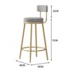 XHALERY-Lot-de-2-tabourets-de-Bar-tabourets-de-Bar-en-Fer-forg-avec-Cadre-en-mtal-chaises-de-Salle–Manger-avec-Coussin-Tabouret-de-Bar-de-Cuisine-chaises-de-Bar-Hautes-cratives-0-0 XHALERY-Lot-de-2-tabourets-de-Bar-tabourets-de-Bar-en-Fer-forg-avec-Cadre-en-mtal-chaises-de-Salle–Manger-avec-Coussin-Tabouret-de-Bar-de-Cuisine-chaises-de-Bar-Hautes-cratives-0-0