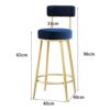 XHALERY-Tabourets-De-Bar-Ensemble-De-2-Tabourets-De-Bar-Modernes–Hauteur-De-Comptoir-avec-Dossier-Chaises-De-Salle–Manger-De-Petit-Djeuner-Tabourets-De-Bar-en-Fer-Forg-Sige-Rond-Chaises-0-0 XHALERY-Tabourets-De-Bar-Ensemble-De-2-Tabourets-De-Bar-Modernes–Hauteur-De-Comptoir-avec-Dossier-Chaises-De-Salle–Manger-De-Petit-Djeuner-Tabourets-De-Bar-en-Fer-Forg-Sige-Rond-Chaises-0-0