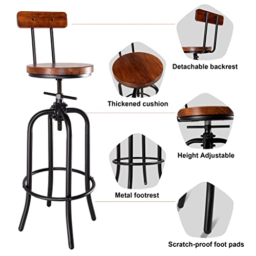 Lavievert-Lot-de-2-tabourets-de-bar-industriels-pivotants-hauteur-rglable-de-664--828-cm-chaises-de-bar-avec-dossier-et-cadre-en-acier-pour-comptoir-de-cuisine-salle--manger-0-2