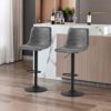 Lot-de-246-tabourets-de-bar-pivotants-avec-sige-en-cuir-rembourr-vrin–gaz-base-et-repose-pieds-en-mtal-mat-pour-la-maison-la-cuisine-la-salle–manger-le-pub-le-bar-le-salon-0-0