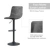 Lot-de-246-tabourets-de-bar-pivotants-avec-sige-en-cuir-rembourr-vrin–gaz-base-et-repose-pieds-en-mtal-mat-pour-la-maison-la-cuisine-la-salle–manger-le-pub-le-bar-le-salon-0-2