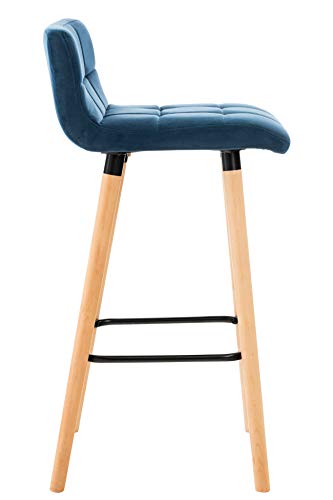 Tabouret-De-Bar-Lincoln-En-Velours-I-Tabouret-De-Bar-Style-Scandinave-Avec-Dossier-Et-Repose-pieds-I-Chaise-Haute-de-Cuisine-Confortable-0-1