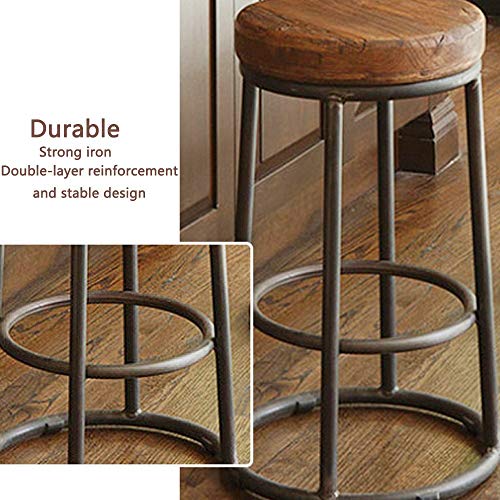 Axdwfd-Tabouret-de-Bar-Tabouret-de-Bar-amricain-en-Fer-forg-Chaise-Longue-Retro-Bar-Chaise-de-Bar-en-Bois-Massif-Chaise-Old-Bar-Ronde-Tabouret-Chaise-Haute-Chaise-caf-0-2
