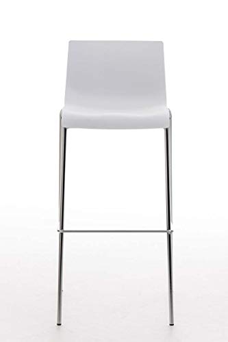 CLP-Tabouret-De-Bar-en-Plastique-I-Chaise-Haute-De-Bar-Empilable-I-Pitement-Et-Repose-Pieds-en-Mtal-I-Hauteur-DAssise-76-cm-0-0