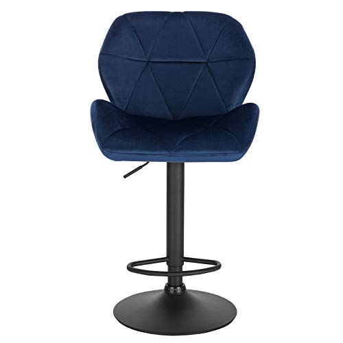 WOLTU-Lot-de-4-Tabouret-de-Bar-rglable-en-Hauteur-Chaise-Haute-pour-Bar-avec-Dossier-sige-rembour-Pied-en-mtal-2635-0-1