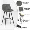 Lestarain-Tabouret-Bar-Lot-de-4-Chaise-de-Bar-Tabouret-de-Bar-avec-Dossier-Chaise-Haute-Bar-Bar-Tabouret-Surface-en-Simili-Cuir-Assise-Rembourre-Cadre-en-Mtal-LBAI63A-4-0-2 Lestarain-Tabouret-Bar-Lot-de-4-Chaise-de-Bar-Tabouret-de-Bar-avec-Dossier-Chaise-Haute-Bar-Bar-Tabouret-Surface-en-Simili-Cuir-Assise-Rembourre-Cadre-en-Mtal-LBAI63A-4-0-2
