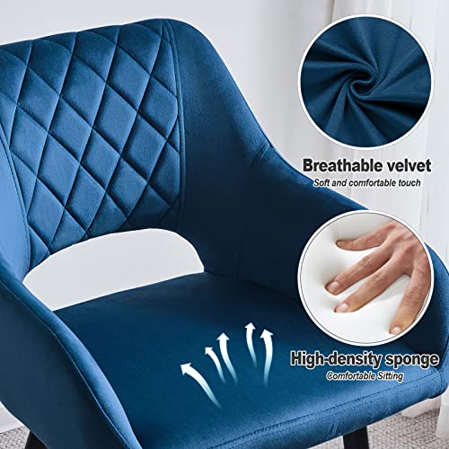 CLIPOP-Lot-de-2-tabourets-de-Bar-rembourrs-en-Velours-avec-Dossier-et-accoudoirs-chaises-de-comptoir-de-Cuisine-pour-lots-de-Cuisine-et-Bar-0-1