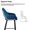 CLIPOP-Lot-de-2-tabourets-de-Bar-rembourrs-en-Velours-avec-Dossier-et-accoudoirs-chaises-de-comptoir-de-Cuisine-pour-lots-de-Cuisine-et-Bar-0-2 CLIPOP-Lot-de-2-tabourets-de-Bar-rembourrs-en-Velours-avec-Dossier-et-accoudoirs-chaises-de-comptoir-de-Cuisine-pour-lots-de-Cuisine-et-Bar-0-2