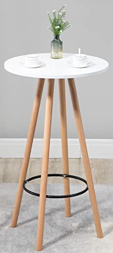 CLP-Table-Haute-De-Bar-Livia-avec-Plateau-Rond-I-Pieds-en-Bois-I-Repose-Pieds-en-Mtal-0-0