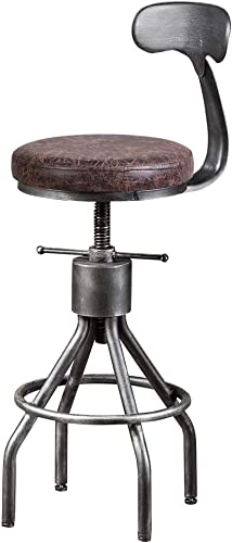 Lot-de-2-tabourets-de-bar-de-style-industriel-avec-dossier-et-sige-pivotant-en-polyurthane-584--838-cm-de-hauteur-rglable-0-2