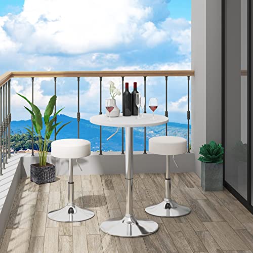 WOLTU-Table-de-Bar-Ronde-Rglable-Table-Bar-Pivotante--360Petite-Table-de-Cuisine-Table-de-Bistrot-pour-Salle--Manger-Salle-de-Rception-2650-0-2