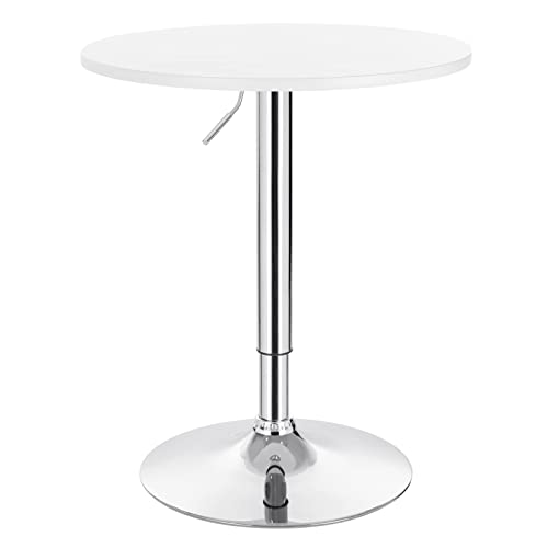 WOLTU-Table-de-Bar-Ronde-Rglable-Table-Bar-Pivotante--360Petite-Table-de-Cuisine-Table-de-Bistrot-pour-Salle--Manger-Salle-de-Rception-2650-0