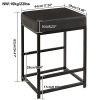 YMYNY-Lot-de-2-tabourets-de-bar-industriels-en-polyurthane-avec-repose-pieds-Aspect-bois-avec-cadre-en-mtal-Pour-salon-fte-63-x-455-x-385-cm-Noir-HBS088B-0-0 YMYNY-Lot-de-2-tabourets-de-bar-industriels-en-polyurthane-avec-repose-pieds-Aspect-bois-avec-cadre-en-mtal-Pour-salon-fte-63-x-455-x-385-cm-Noir-HBS088B-0-0