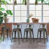 LIFEZEAL-Lot-de-4-Tabourets-de-Bar-en-Acier-avec-Dossier-Bas-Chaise-de-Bar-Tabouret-avec-Repose-Pieds-et-Patins-Antidrapants-Tabourets-Empilables-pour-Bar-Salon-ou-Salle–Manger-Charge-150KG-0-0 LIFEZEAL-Lot-de-4-Tabourets-de-Bar-en-Acier-avec-Dossier-Bas-Chaise-de-Bar-Tabouret-avec-Repose-Pieds-et-Patins-Antidrapants-Tabourets-Empilables-pour-Bar-Salon-ou-Salle–Manger-Charge-150KG-0-0
