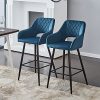 TUKAILAI-Tabourets-de-Bar-en-Velours-avec-sige-rembourr-Doux-accoudoir-Dossier-Ouvert-et-Base-en-mtal-Chaise-Haute-Tabourets-Hauts-Bleus-0-0 TUKAILAI-Tabourets-de-Bar-en-Velours-avec-sige-rembourr-Doux-accoudoir-Dossier-Ouvert-et-Base-en-mtal-Chaise-Haute-Tabourets-Hauts-Bleus-0-0