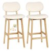 LANTUS-Lot-de-2468-Tabouret-de-BarTabouret-de-Cuisine-Design-en-Cuir-Artificiel-et-BoisTabourets-de-Bar-Design-scandinave-Grand-Confort-avec-Repose-Pieds-et-accoudoirs-Bois-de-htre-0-2 LANTUS-Lot-de-2468-Tabouret-de-BarTabouret-de-Cuisine-Design-en-Cuir-Artificiel-et-BoisTabourets-de-Bar-Design-scandinave-Grand-Confort-avec-Repose-Pieds-et-accoudoirs-Bois-de-htre-0-2