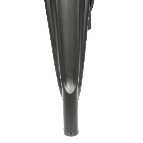 Lot-de-4-Tabourets-de-Bar-en-mtal-Noir-Mat-avec-Petit-Dossier-chaises-de-Bar-ou-Tabourets-mtal-Hauteur-76cm-Parfait-pour-Table-de-100-cm-et-Plus-0-1