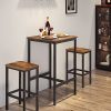 VASAGLE-Ensemble-Table-de-Bar-avec-Tabourets-Table–Manger-avec-2-Chaises-Table-de-Cuisine-60-x-60-x-90-cm-Chaises-de-Bar-30-x-40-x-65-cm-Style-Industriel-Marron-Rustique-et-Noir-LBT017B01-0-1 VASAGLE-Ensemble-Table-de-Bar-avec-Tabourets-Table–Manger-avec-2-Chaises-Table-de-Cuisine-60-x-60-x-90-cm-Chaises-de-Bar-30-x-40-x-65-cm-Style-Industriel-Marron-Rustique-et-Noir-LBT017B01-0-1