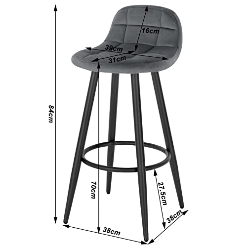WOLTU-Tabouret-de-Bar-Moderne-Chaise-de-Cuisine-Haute-avec-Dossier-Repose-Pieds-et-Assise-Rembourree-Tabouret-en-Velours-et-Metal-Hauteur-dAssise-70-cm-BH364-1-0-1