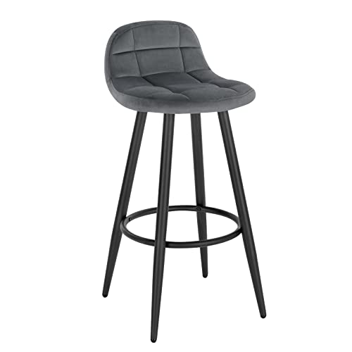 WOLTU-Tabouret-de-Bar-Moderne-Chaise-de-Cuisine-Haute-avec-Dossier-Repose-Pieds-et-Assise-Rembourree-Tabouret-en-Velours-et-Metal-Hauteur-dAssise-70-cm-BH364-1-0