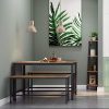 Meerveil-2-x-Bancs-de-Salle-a-Manger-Siege-pour-Cuisine-108-cm-Style-Industriel-Chaise-Salle-a-Manger-pour-Salle-a-Manger-Cuisine-Salon-Marron-H1070CS01RT-108-x-325-x-50-cm-0-1